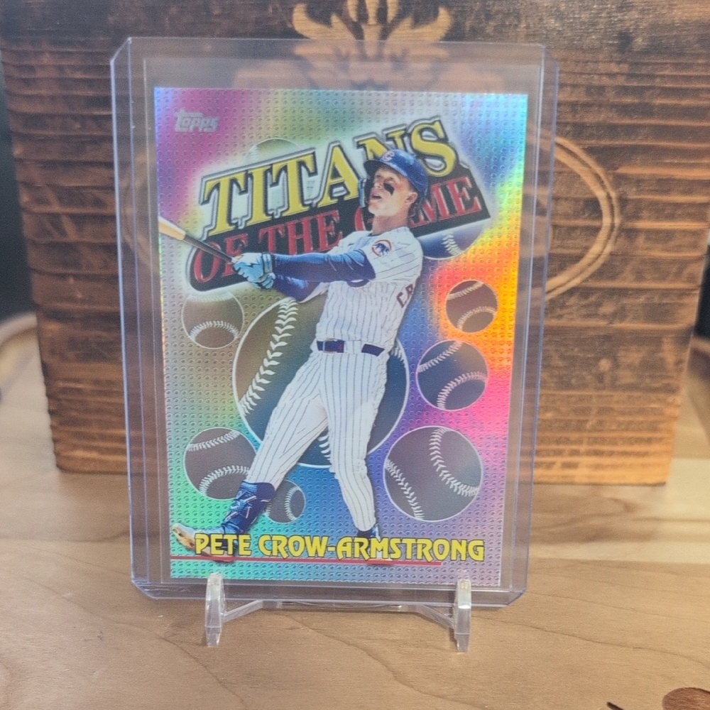 2026 Topps Pete Crow-Armstrong Titans Of The Game Cubs